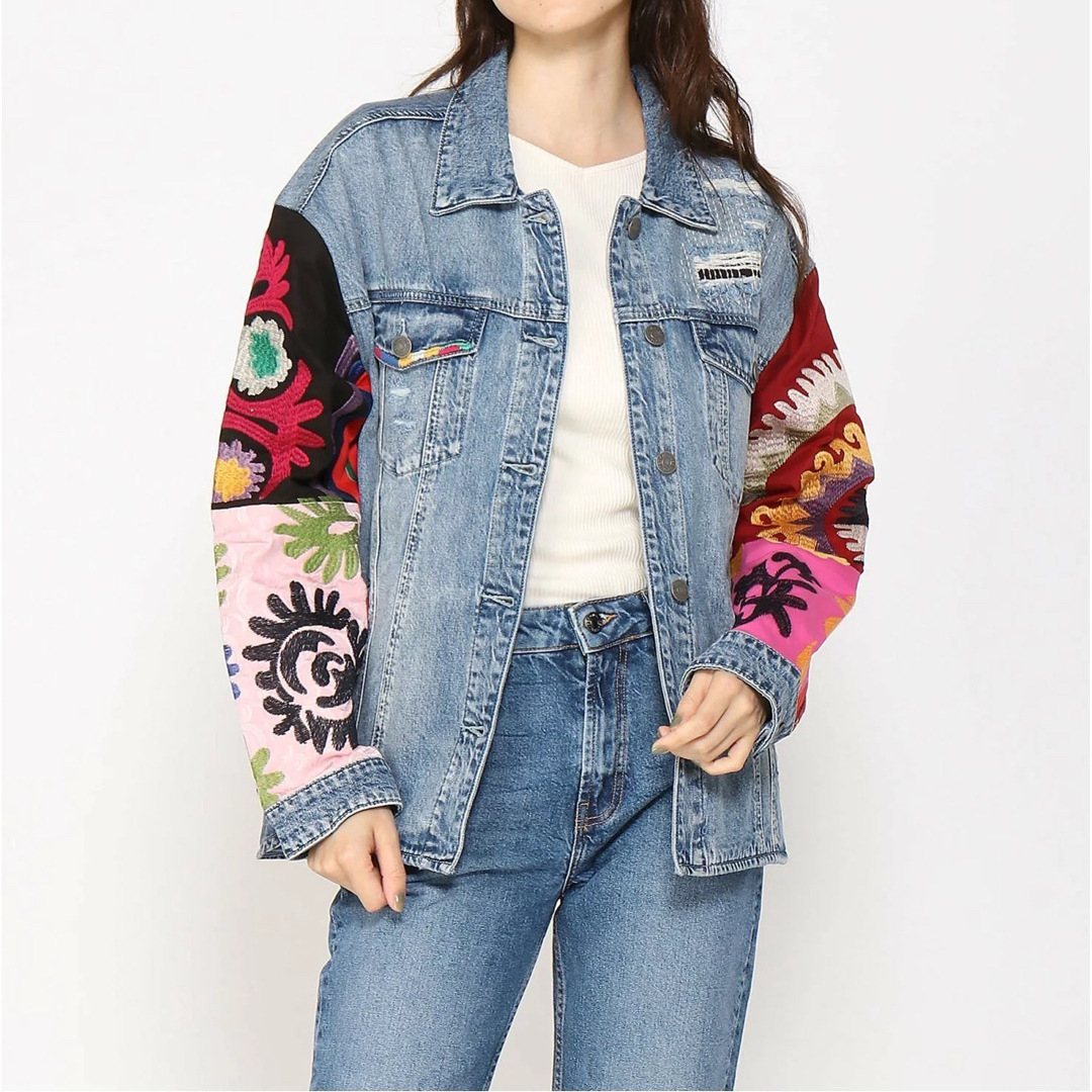 DESIGUAL 新品✨タグ付き♪定価27,900円デシグアル デニムジャケット S 大特価‼️の通販 by B's shop｜デシグアルならラクマ