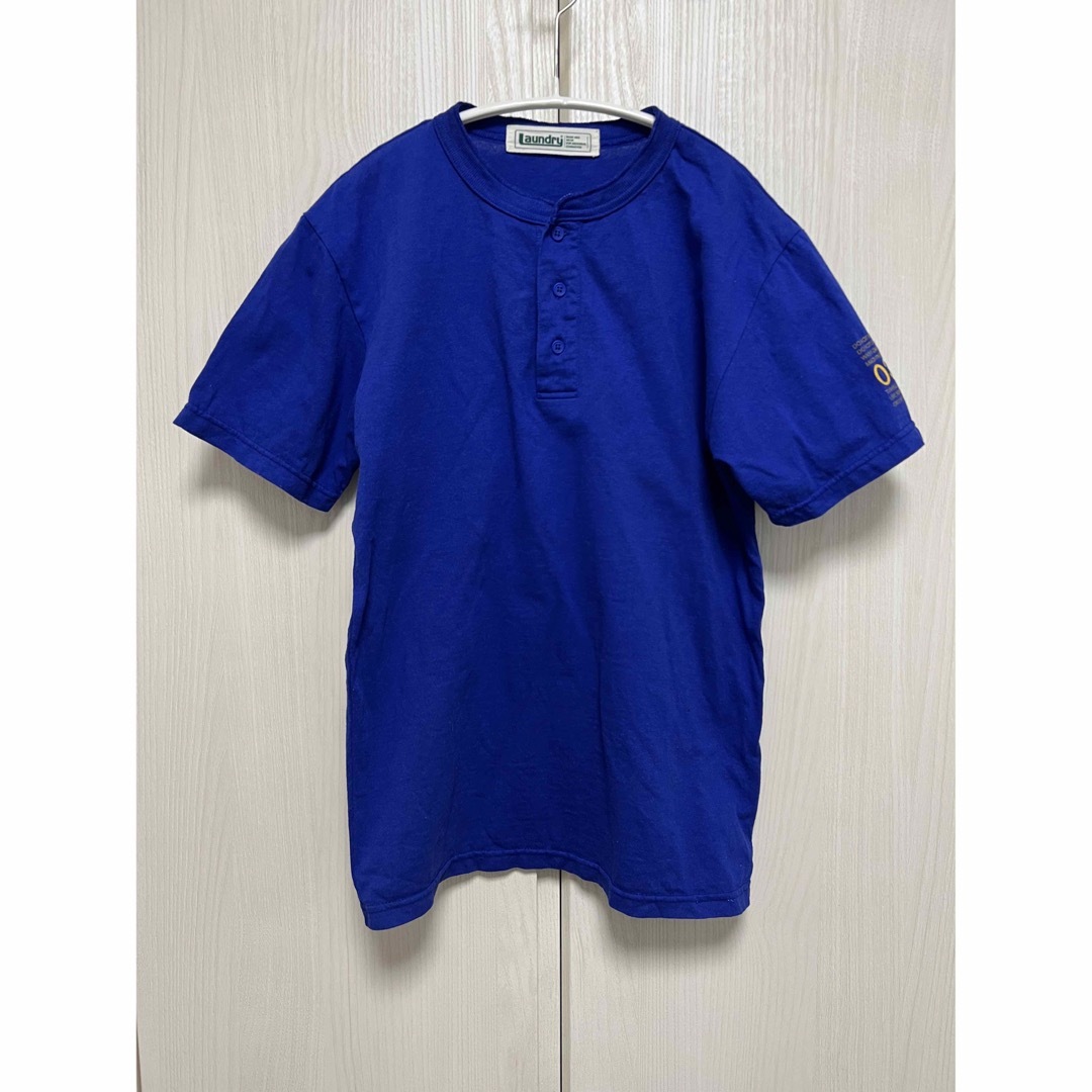 LAUNDRY(ランドリー)の◆美品　ランドリー 半袖 Tシャツ ポロシャツ カットソー ブルー S レディースのトップス(Tシャツ(半袖/袖なし))の商品写真