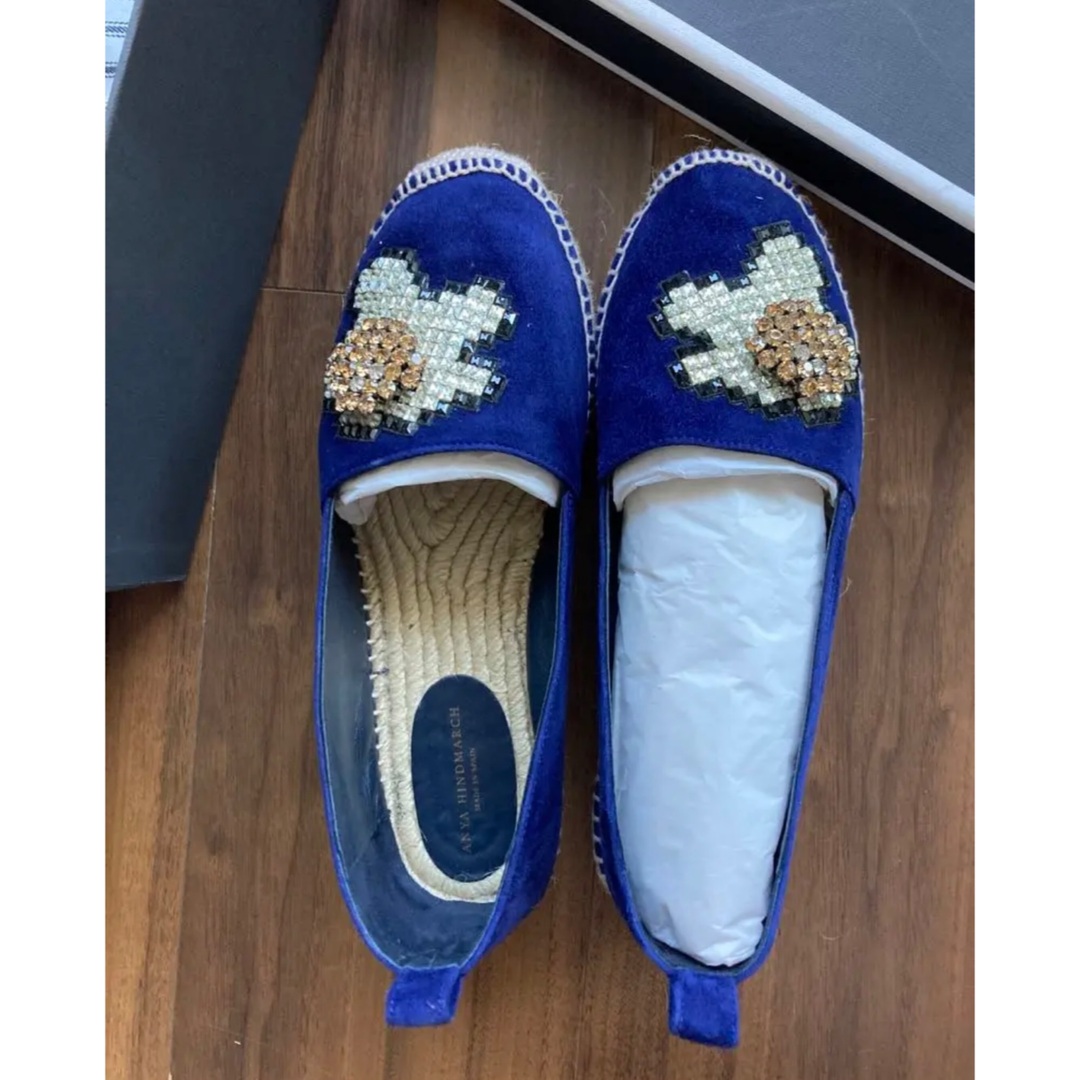 美品】anya hindmarch アニヤハインドマーチ エスパドリーユ 38 tic