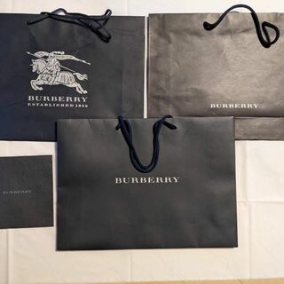 バーバリー(BURBERRY)の【BURBERRY】ショッピングバッグ (ショッパー) 紙袋 3枚セット+1枚(ショップ袋)