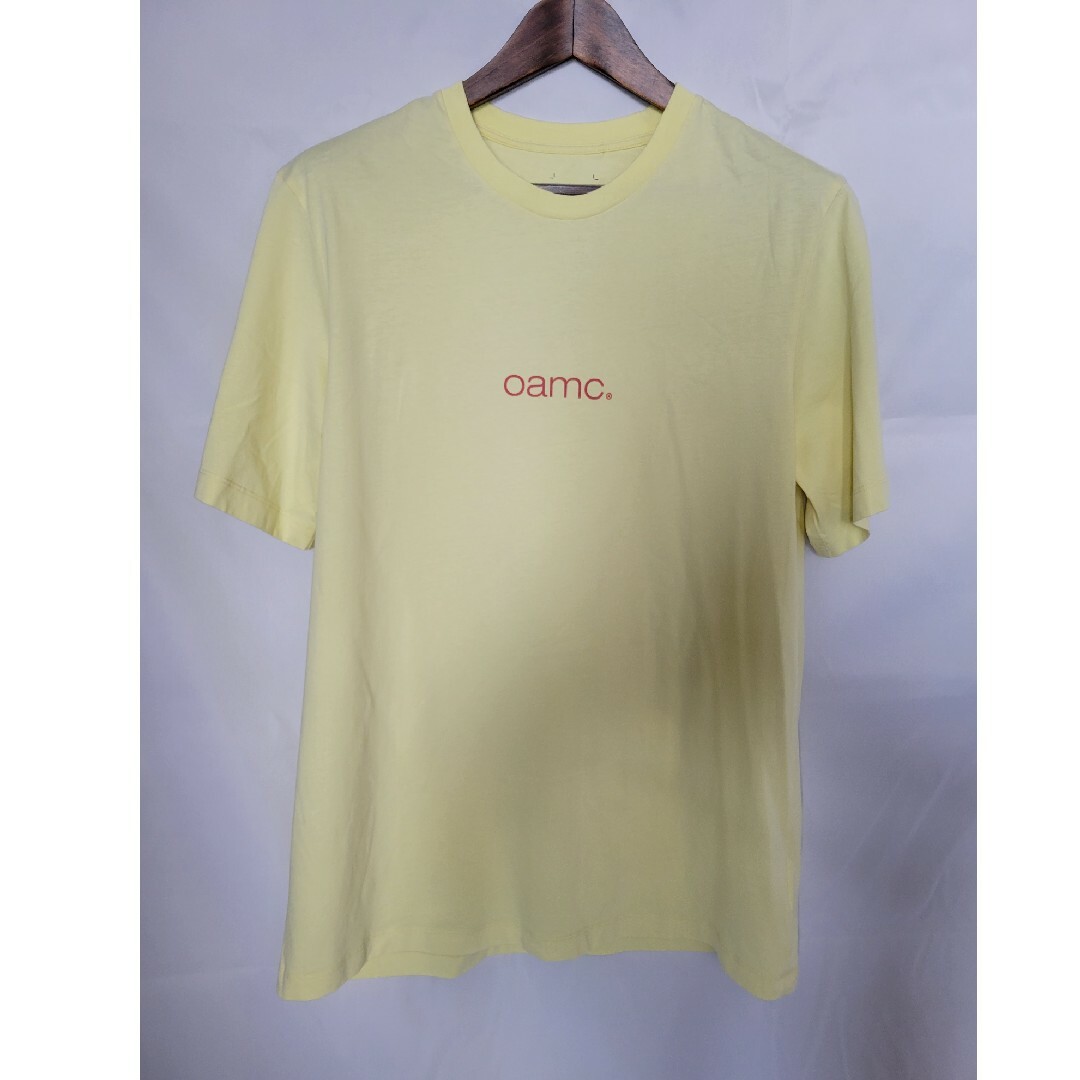 【未使用品】OAMC　Tシャツ　イエロー　2023