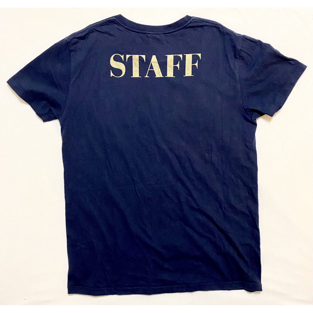 【超激レア・非売品】SMAP CREW スタッフTシャツ　ネイビー　Mサイズ レディースのトップス(Tシャツ(半袖/袖なし))の商品写真