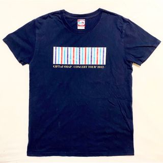 【超激レア・非売品】SMAP CREW スタッフTシャツ　ネイビー　Mサイズ