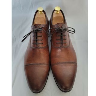 Santoni ストレートチップ サイズ8 ブラウン www.krzysztofbialy.com