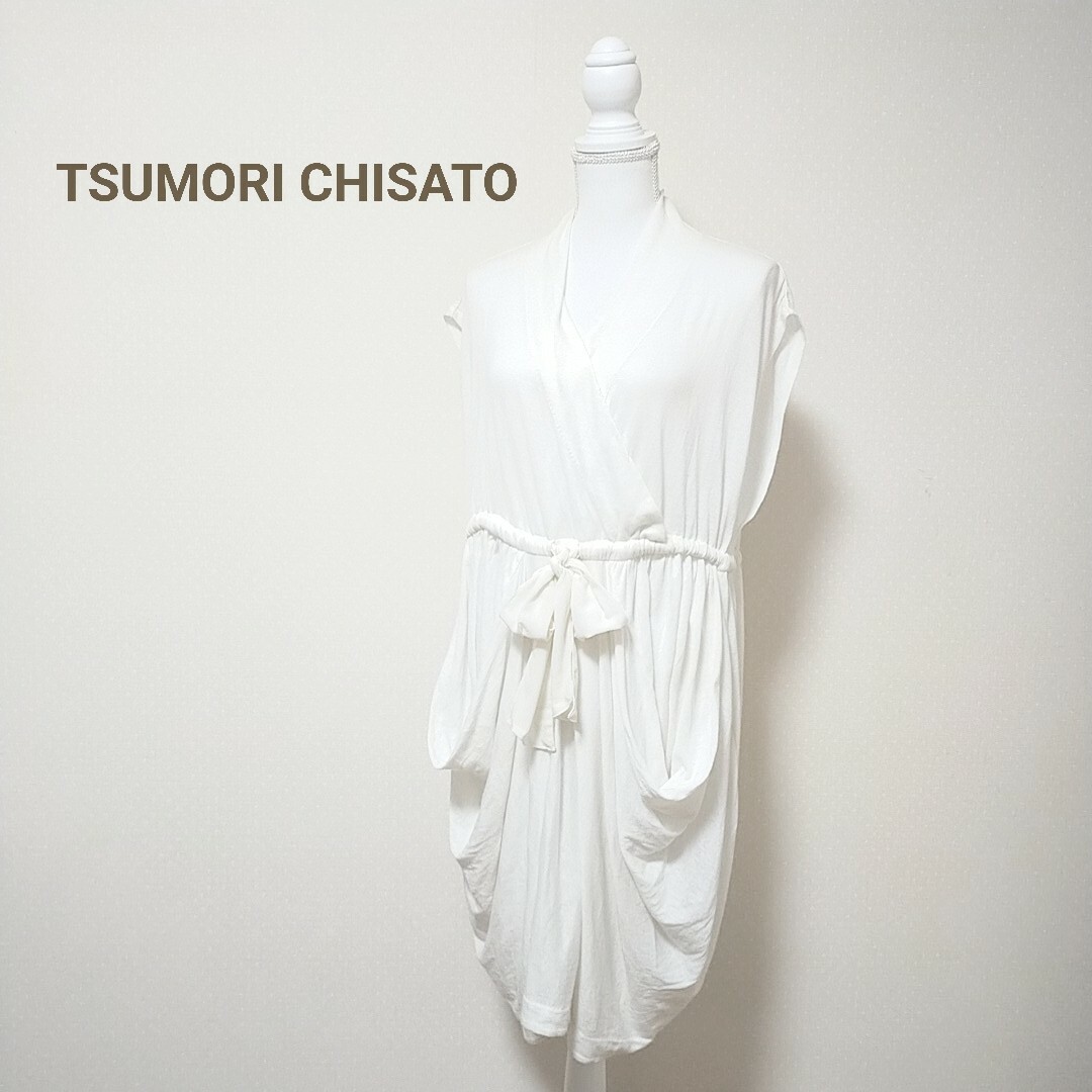 TSUMORI CHISATO - 未使用 ツモリチサト カシュクールチュニック