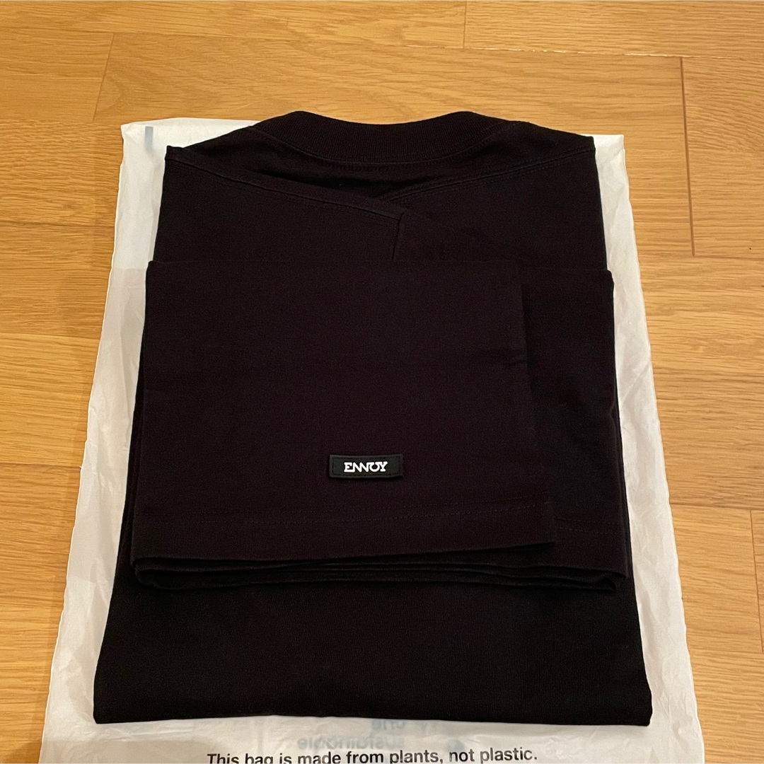 ENNOY 3PACK T-SHIRTS (BLACK) Lサイズ メンズのトップス(Tシャツ/カットソー(半袖/袖なし))の商品写真