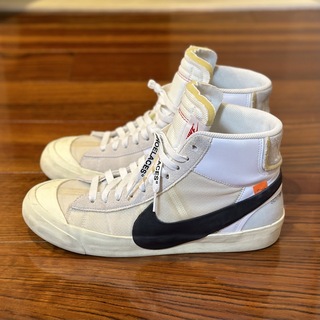 ナイキ(NIKE)のOff-White × Nike The Ten Blazer Mid ナイキ(スニーカー)