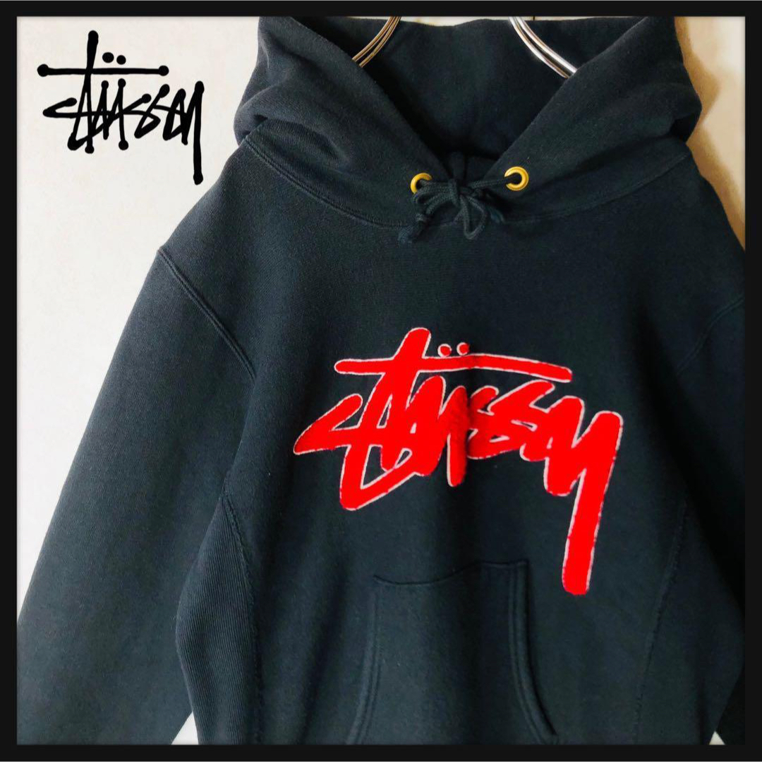 STUSSY パーカー パイル