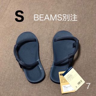 モンベル(mont bell)のモンベル【mont-bell】BEAMS別注 ソックオンサンダル◆登山・キャンプ(サンダル)