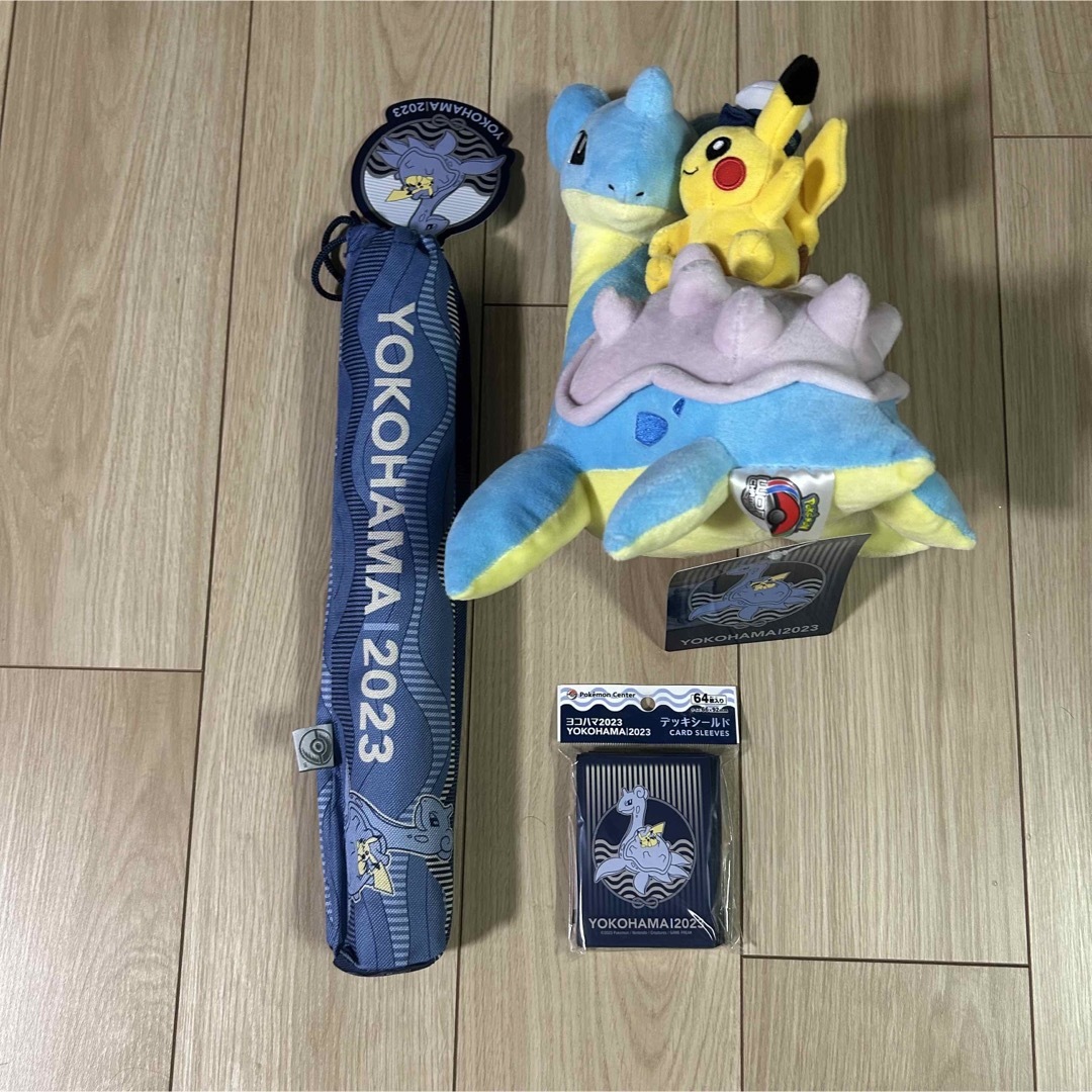 ラプラスぬいぐるみ　ポケモン　ラプラス　デッキシールド　スリーブ　プレイマット