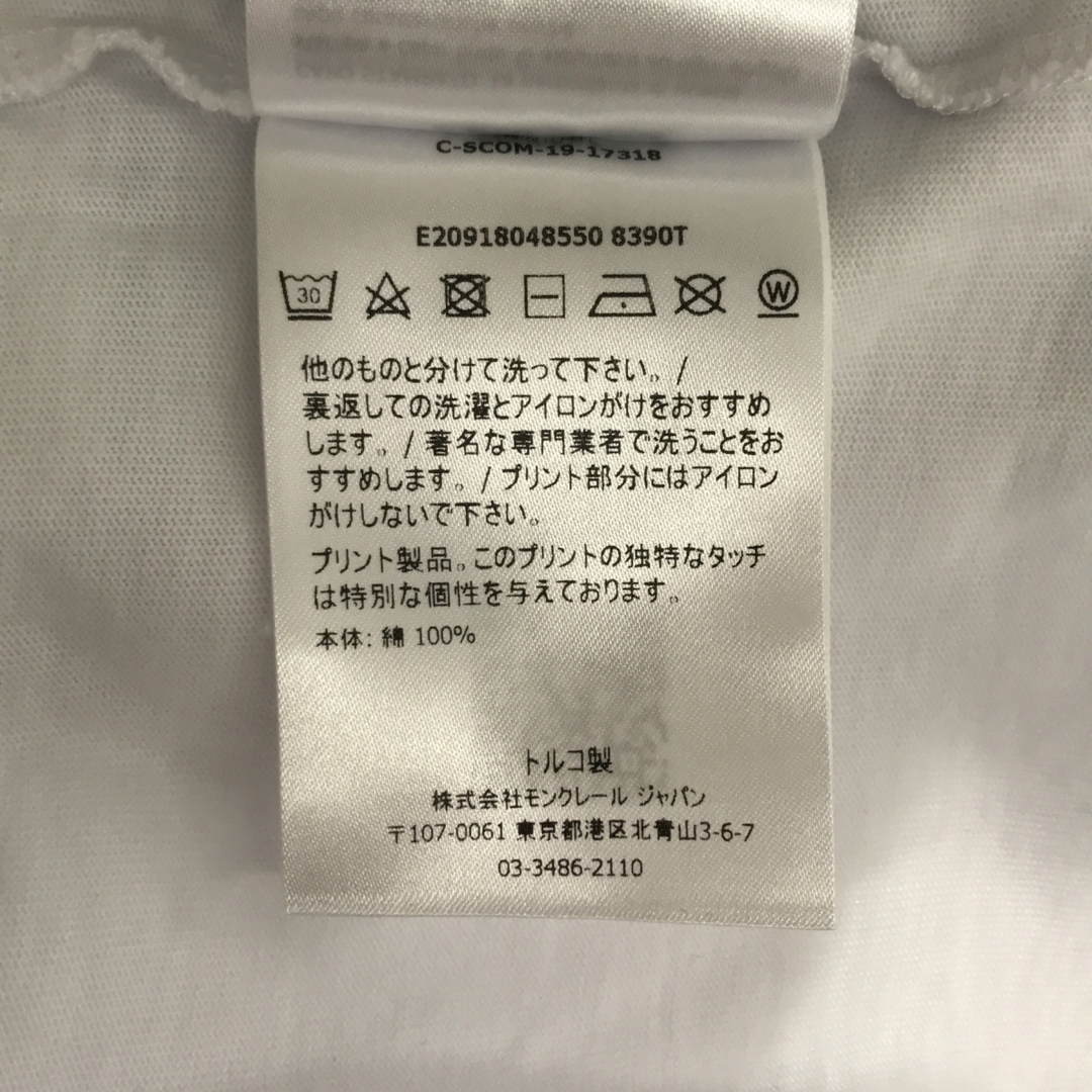 モンクレール MAGLIA Tシャツ 渦巻 Sサイズ