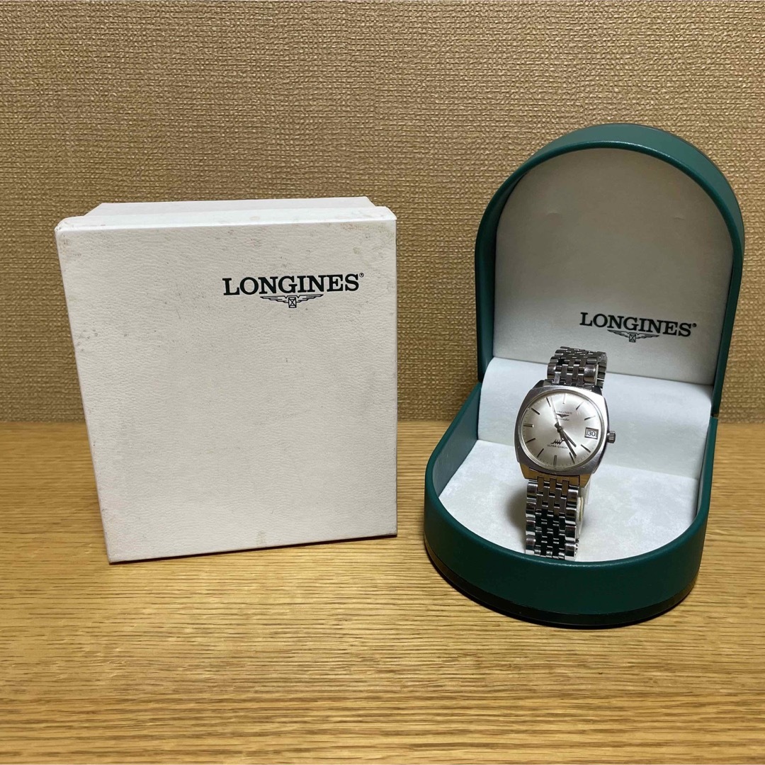 【美品】ロンジン  LONGINES  ウルトラクロン 純正ブレス 箱付 自動巻