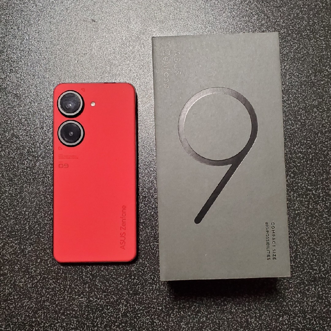 ASUS エイスース SIMフリースマートフォン Zenfone 9 サンセット