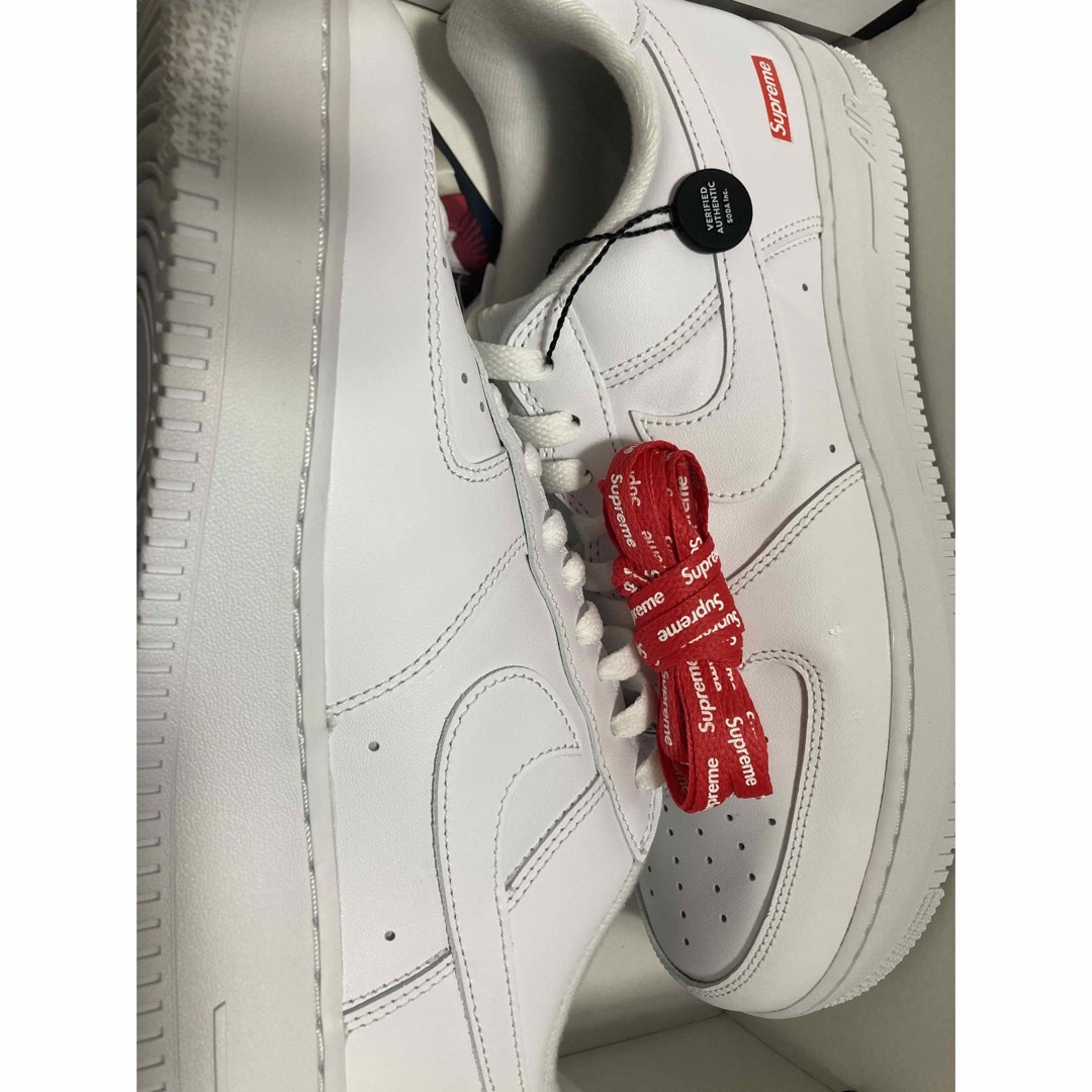 28cm Supreme × Nike airforce1 白