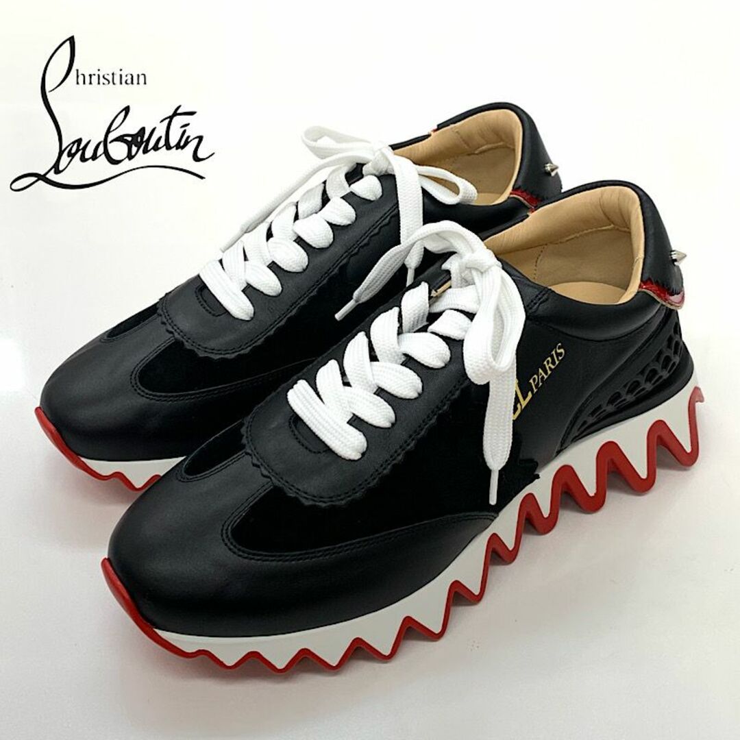 Christian Louboutin(クリスチャンルブタン)の7212 クリスチャンルブタン Loubishark スパイク スニーカー レディースの靴/シューズ(スニーカー)の商品写真