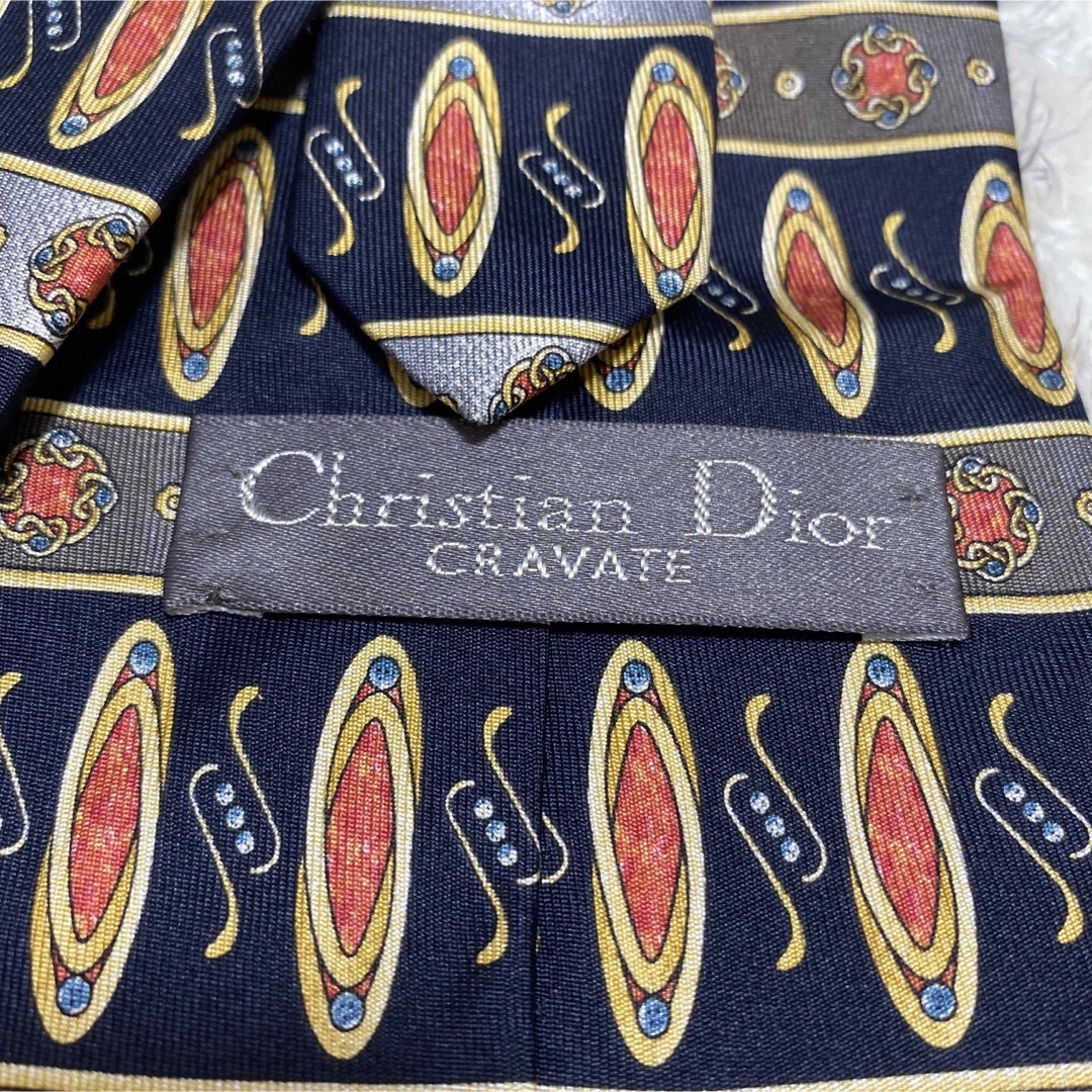 Christian Dior - Dior ネクタイ 総柄 奇抜 高級 レア物 ヨーロピアン