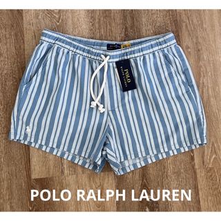 ポロラルフローレン(POLO RALPH LAUREN)のPOLO ラルフローレン　ショートパンツ　ストライプ　米国購入　新品(ショートパンツ)