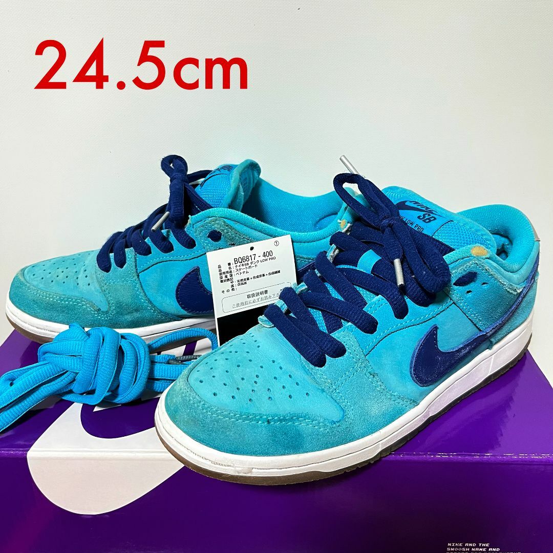 NIKE - NIKE SB DUNK LOW PRO BLUE FURY ナイキ ダンクの通販 by tk's
