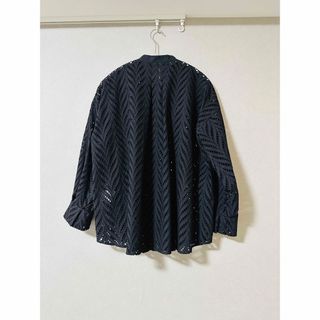 indivi♡デザインレースブラウス 極美品