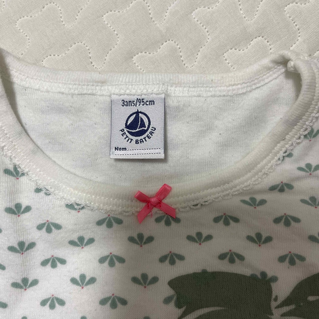 PETIT BATEAU(プチバトー)の【専用】PETIT BATEAU パジャマ 3ans キッズ/ベビー/マタニティのキッズ服女の子用(90cm~)(パジャマ)の商品写真