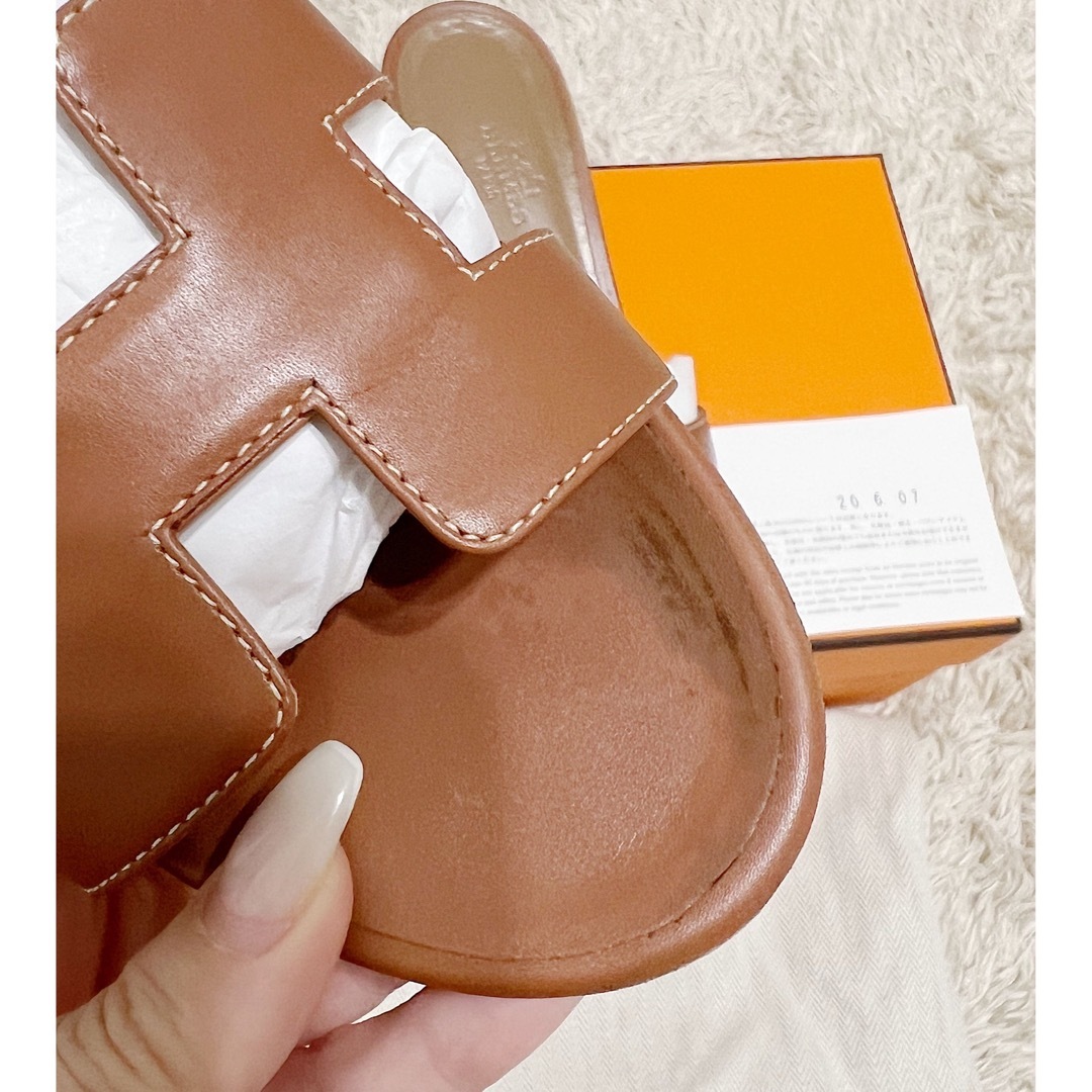 Hermes - オアジス ゴールド 37 1/2の通販 by hana|エルメスならラクマ