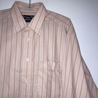 ディオール(Christian Dior) ストライプシャツ シャツ(メンズ)の通販