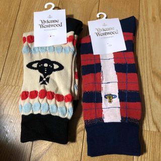 ヴィヴィアンウエストウッド(Vivienne Westwood)の新品　ヴィヴィアンウエストウッドのソックス2点(ソックス)