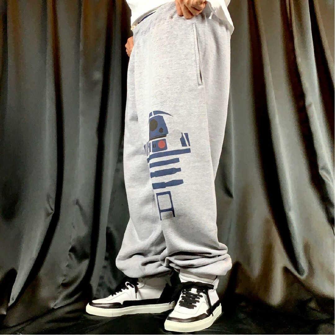 新品 スターウォーズ R2-D2 スウェット Disney ジョガー パンツ
