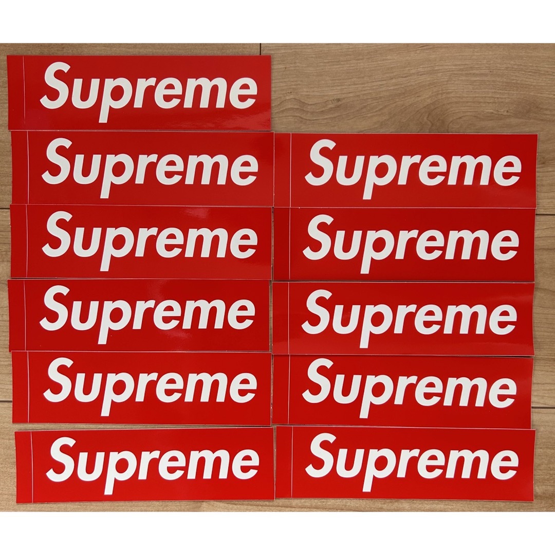 Supreme Box Logo ステッカー 150枚＋予備10枚セット - その他