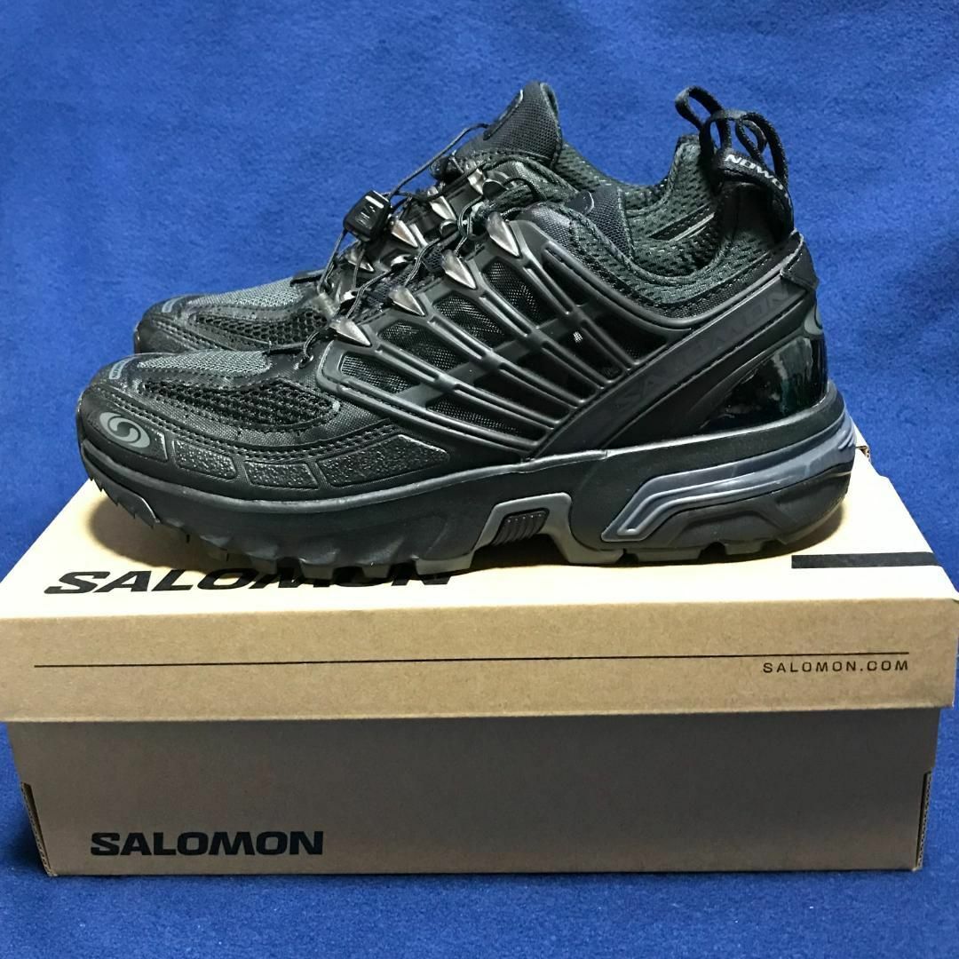 SALOMON(サロモン)の28cm　SALOMON　ACS PRO 　黒　定価33000円  新品 メンズの靴/シューズ(スニーカー)の商品写真