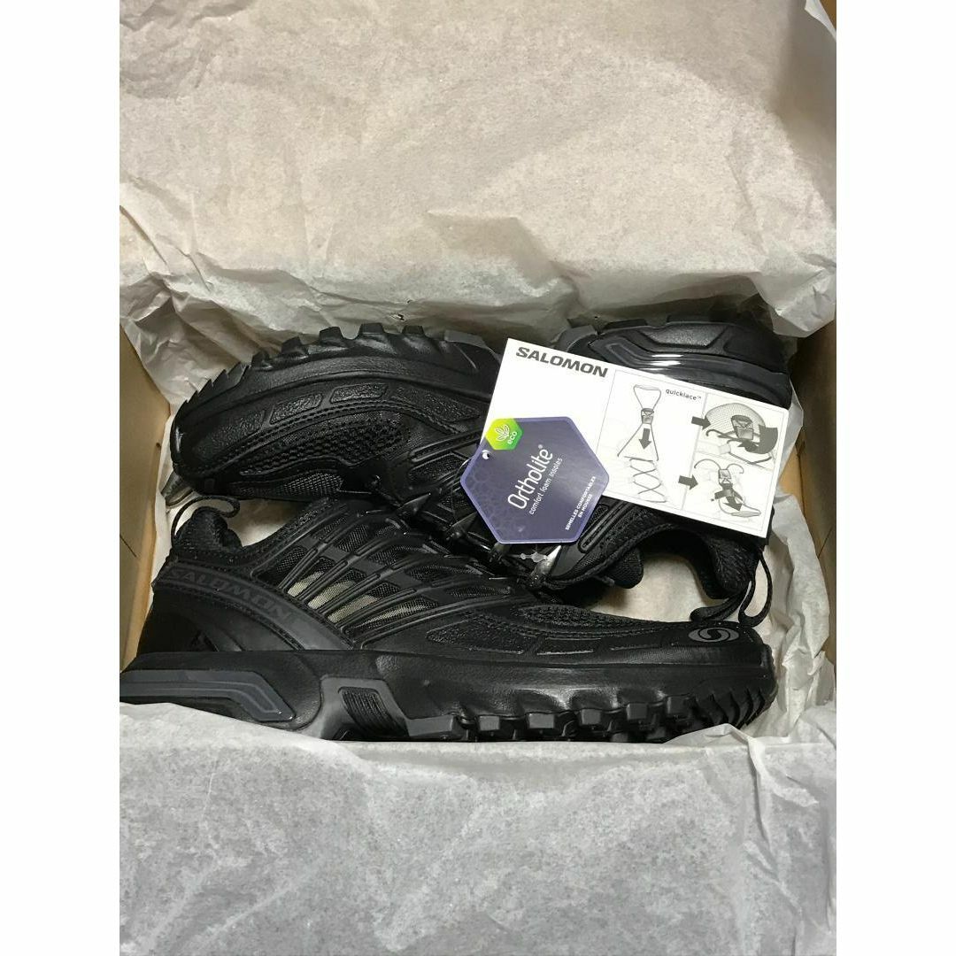 SALOMON(サロモン)の28cm　SALOMON　ACS PRO 　黒　定価33000円  新品 メンズの靴/シューズ(スニーカー)の商品写真