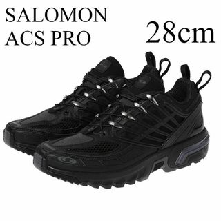 サロモン(SALOMON)の28cm　SALOMON　ACS PRO 　黒　定価33000円  新品(スニーカー)