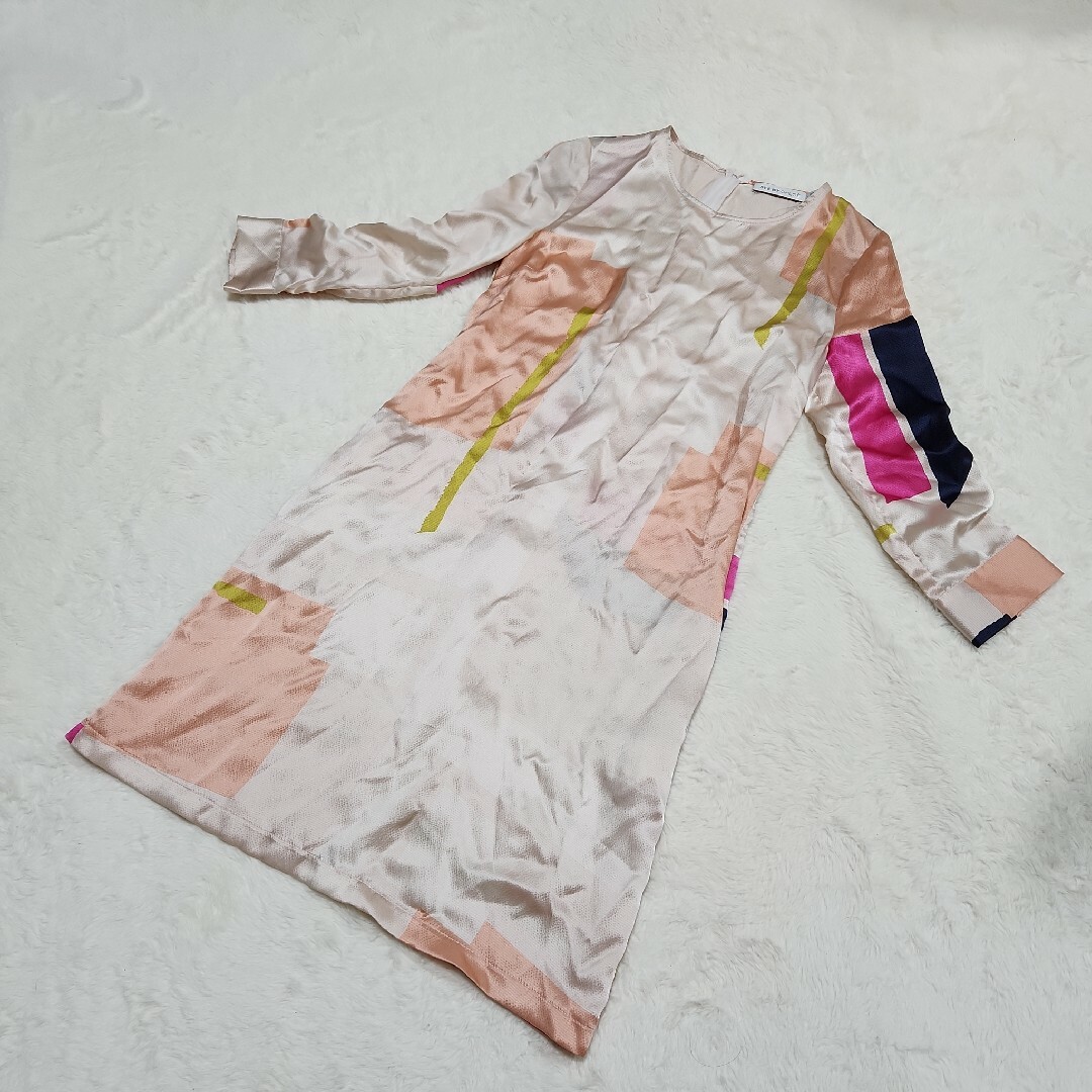 SEE BY CHLOE ワンピース ピンク シルク - ひざ丈ワンピース