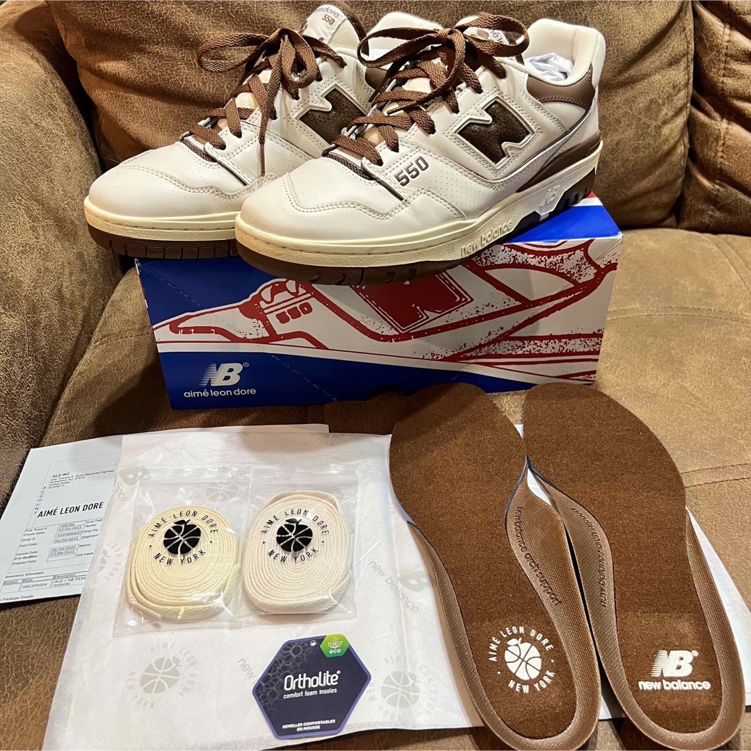 早い者勝ち】Aime Leon Dore × New Balance 550 - electrabd.com