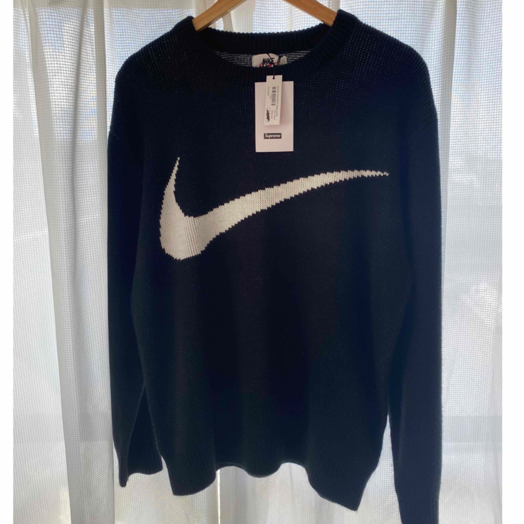 NIKE(ナイキ)の訳あり　Nike x supreme コラボニット　19SS メンズのトップス(ニット/セーター)の商品写真