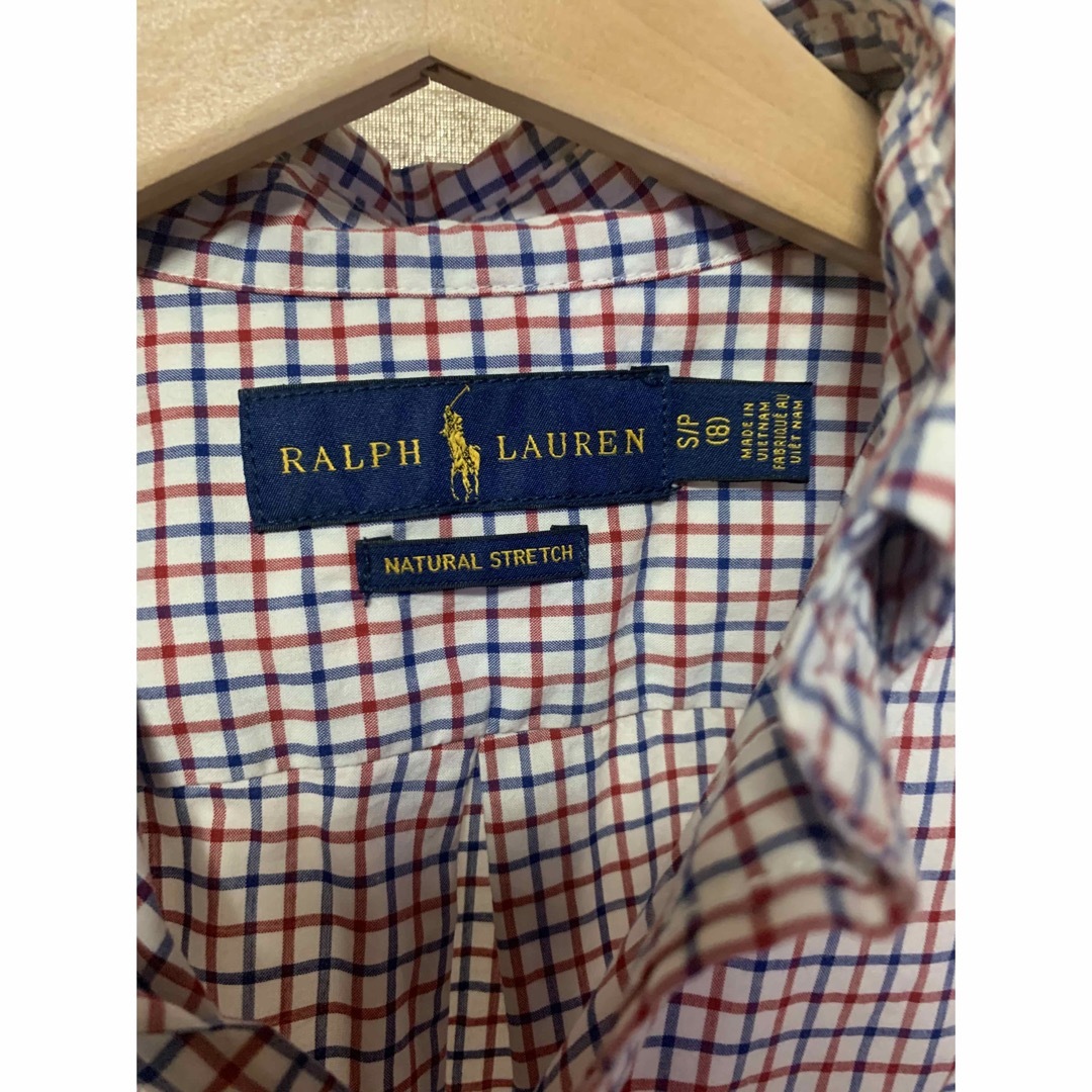 Ralph Lauren(ラルフローレン)の美品☆ラルフローレン　シャツ130 キッズ/ベビー/マタニティのキッズ服男の子用(90cm~)(ブラウス)の商品写真