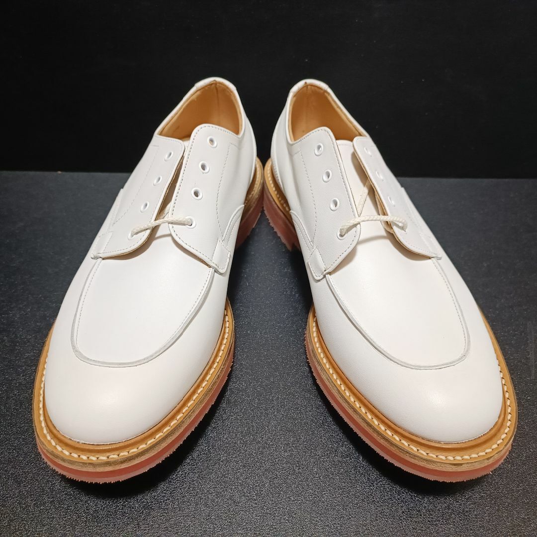 状態チャーチ（Church's） イギリス製革靴 OCTON 白 UK7.5F