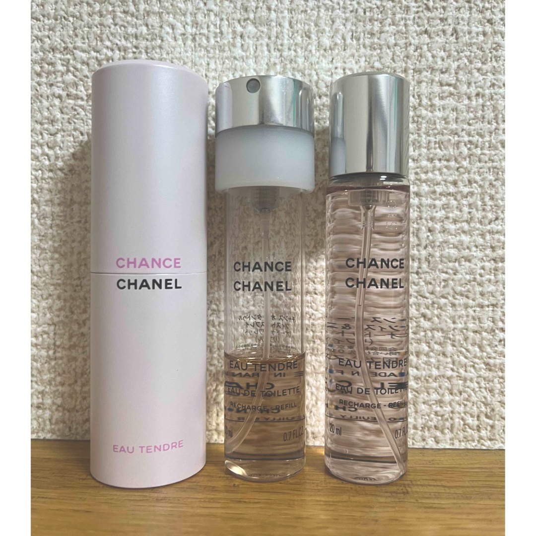 【本体+レフィル】CHANEL チャンス オータンドゥル 携帯用