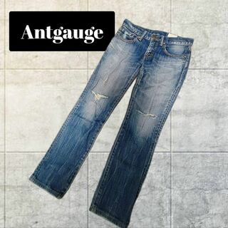 アントゲージ(Antgauge)のAntgauge【SS】ダメージ　デニム　ジーンズ　a67(デニム/ジーンズ)