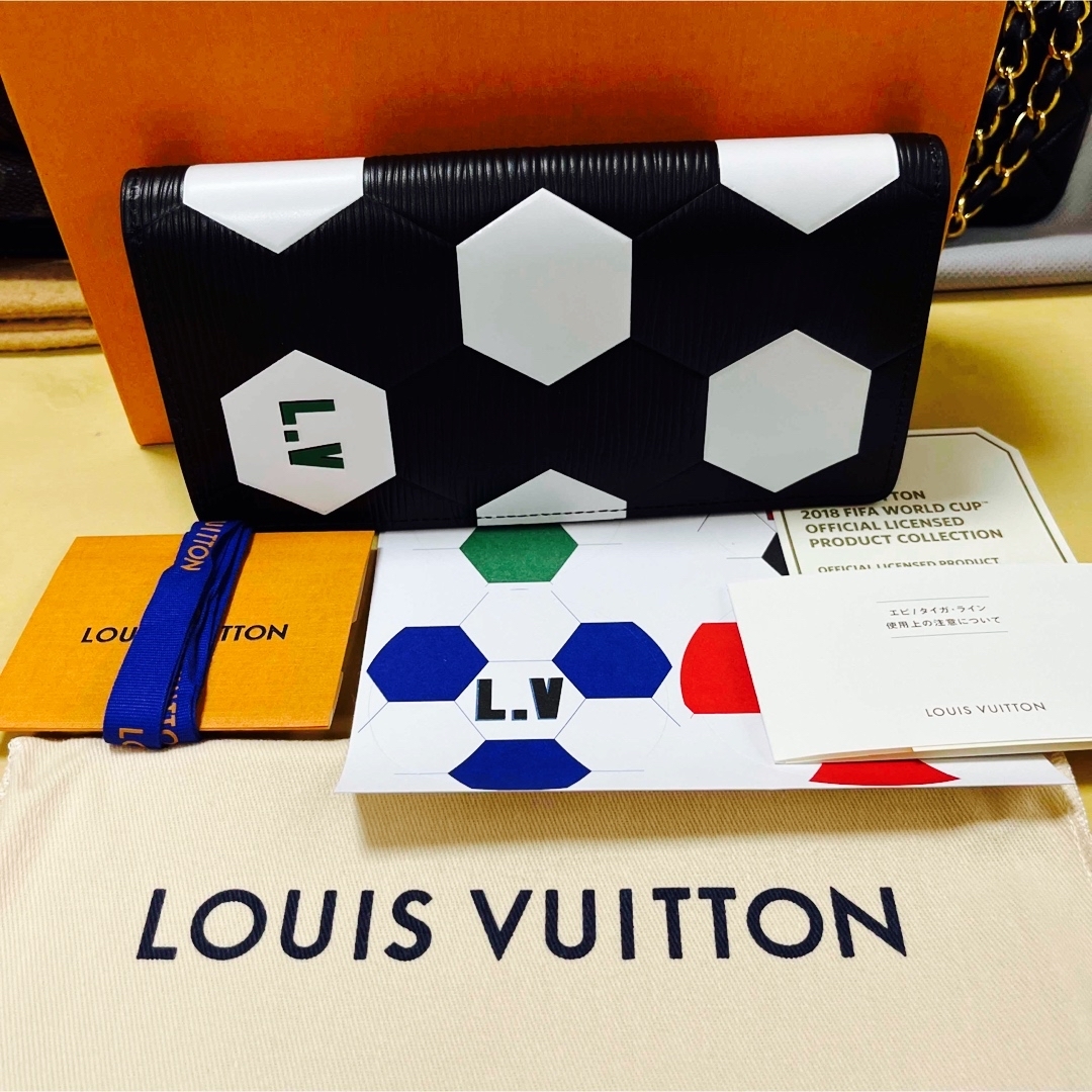 ????新品未使用????LV????エピポルトフォイユプラザ????長財布????FIFAWC????限定モデル????