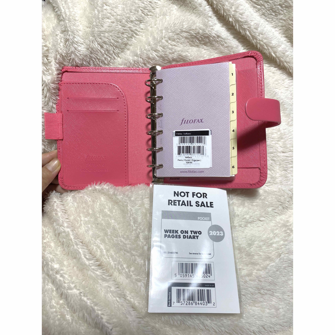 Filofax(ファイロファックス)のfilofax ミニ6 手帳　ペオニー メンズのファッション小物(手帳)の商品写真