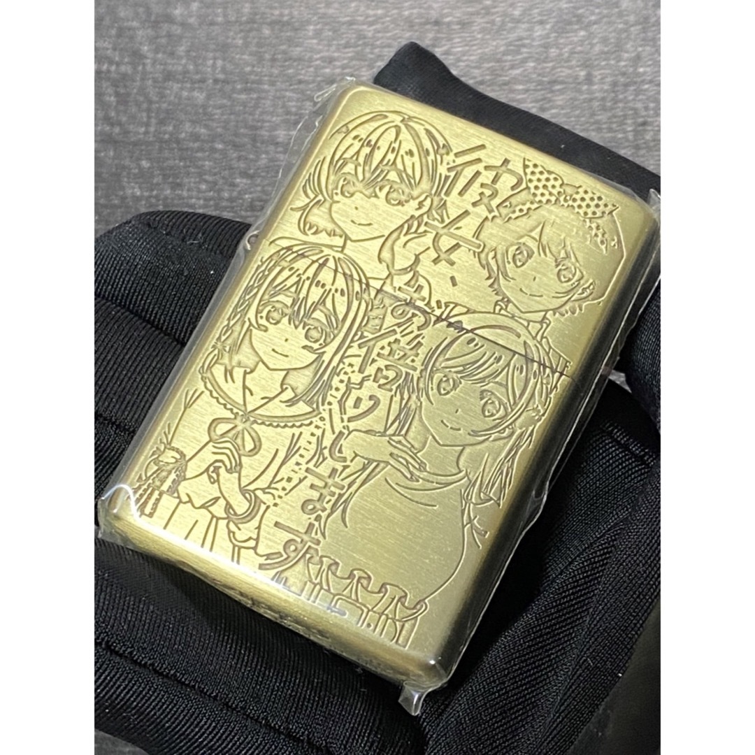 zippo 彼女、お借りします ゴールド 両面刻印 希少モデル 2020年製