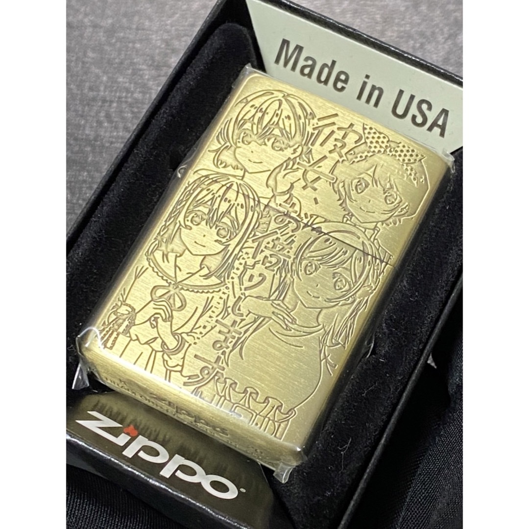 zippo 彼女、お借りします ゴールド 両面刻印 希少モデル 2020年製 | フリマアプリ ラクマ