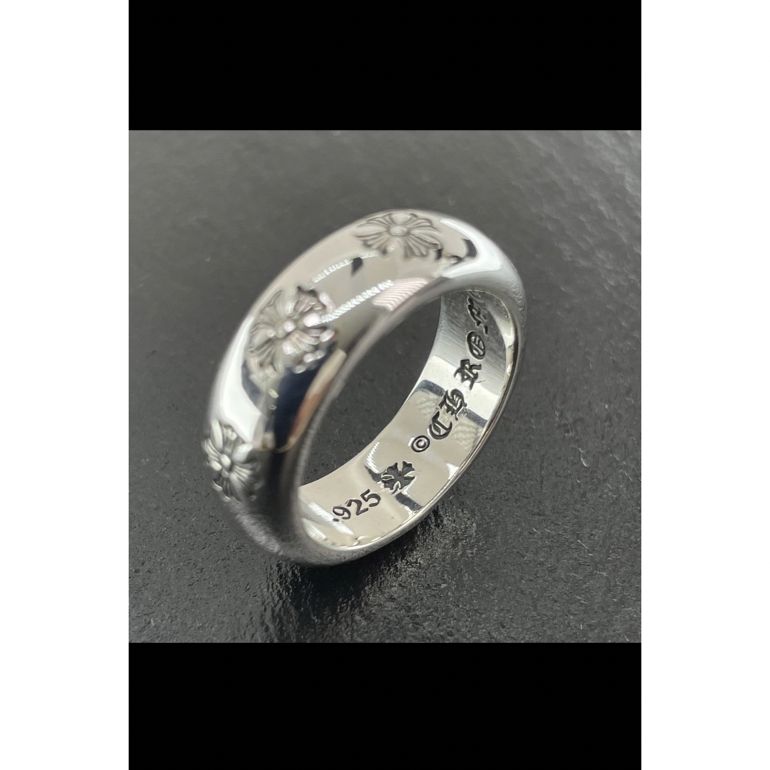 美品CHROME HEARTS クロムハーツ・CHプラスバンドリング 約20号 - リング