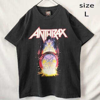 【SHOOT】ANTHRAX  アンスラックス 2004 ツアーTシャツ(Tシャツ/カットソー(半袖/袖なし))