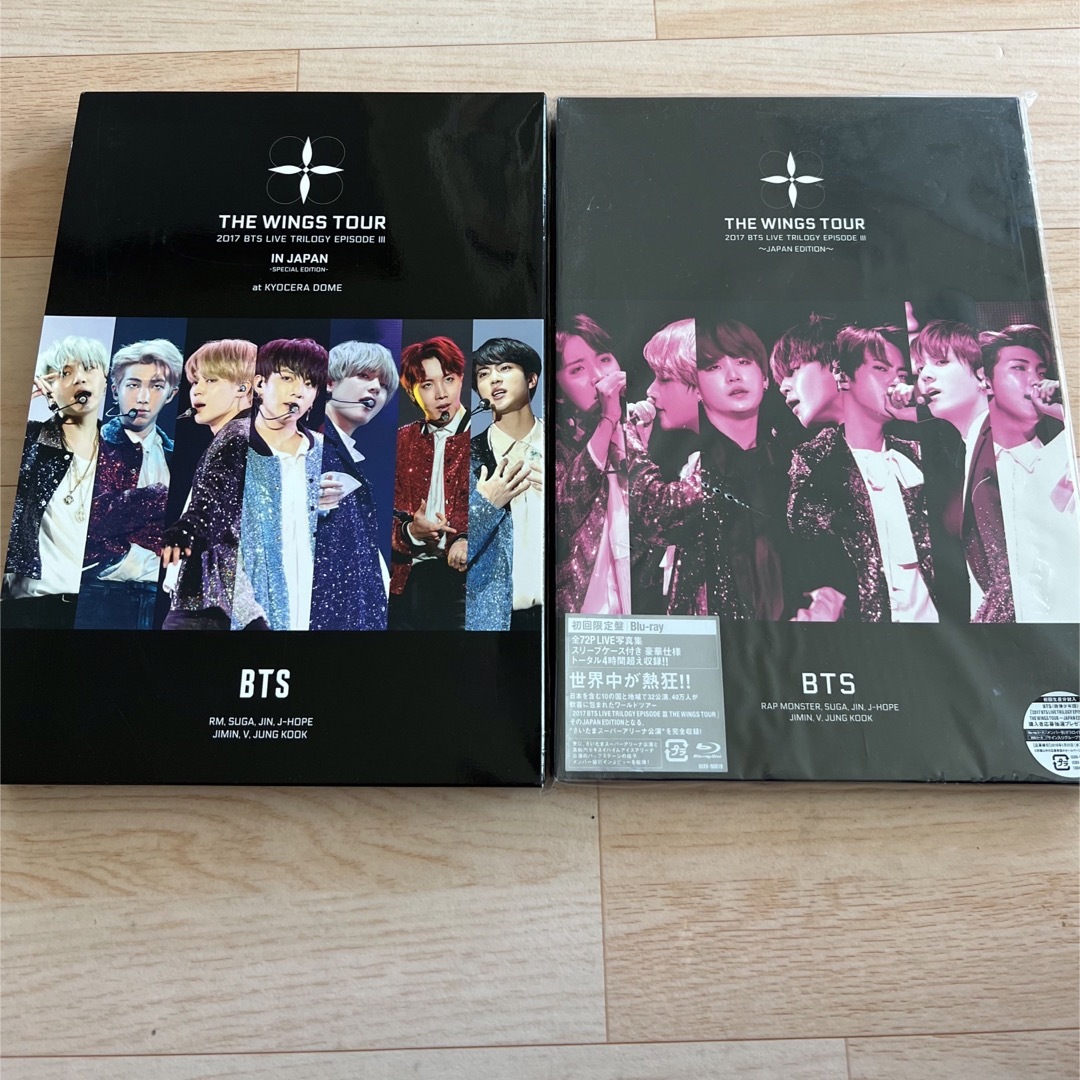 BTS the wings 2017 DVD BluRay 初回限定盤BEHINDTHESCENES