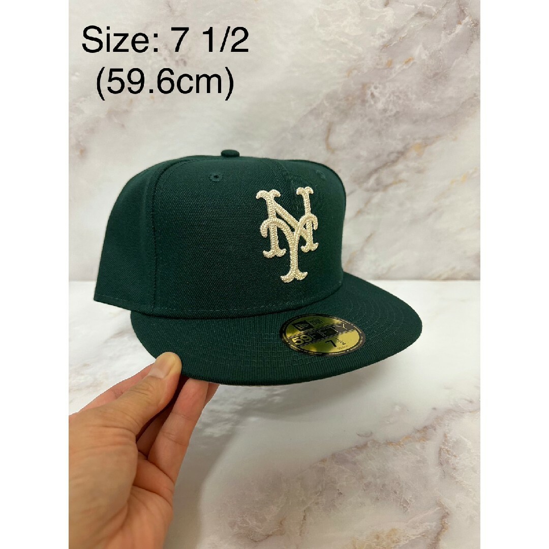 Newera 59fifty ニューヨークメッツ ステッチロゴ キャップ