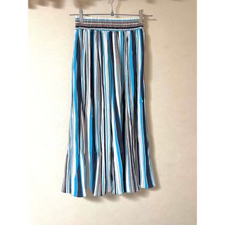 サンタモニカ(Santa Monica)のwide pants stripe(カジュアルパンツ)