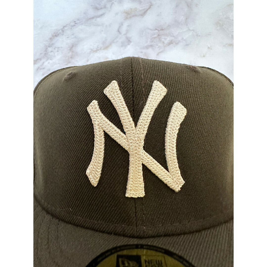 Newera 59fifty ニューヨークヤンキース ステッチロゴ キャップ