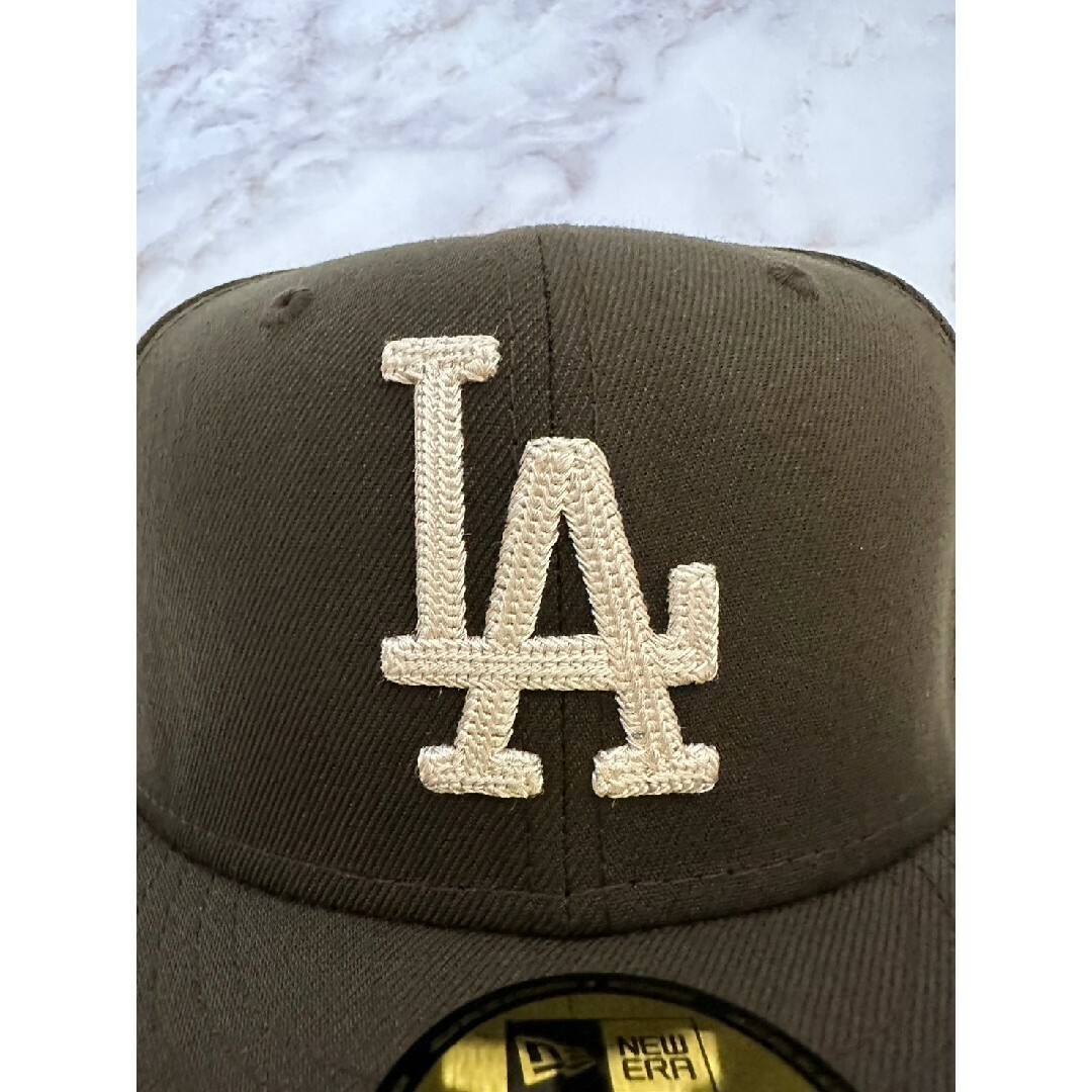 Newera 59fifty ロサンゼルスドジャース ステッチロゴ キャップ